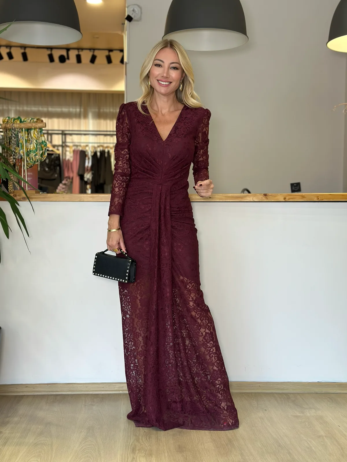 Bordo Dantel Balık Model Tasarım Elbise Askı00387 - ₺5.999,99 | ASKI BOUTIQUE Balat Bordo Dantel Balık Model Tasarım Elbise Askı00387 Elbise (Özel Butik Kumaş) - Butik Modeli | ASKI BOUTIQUE Balat